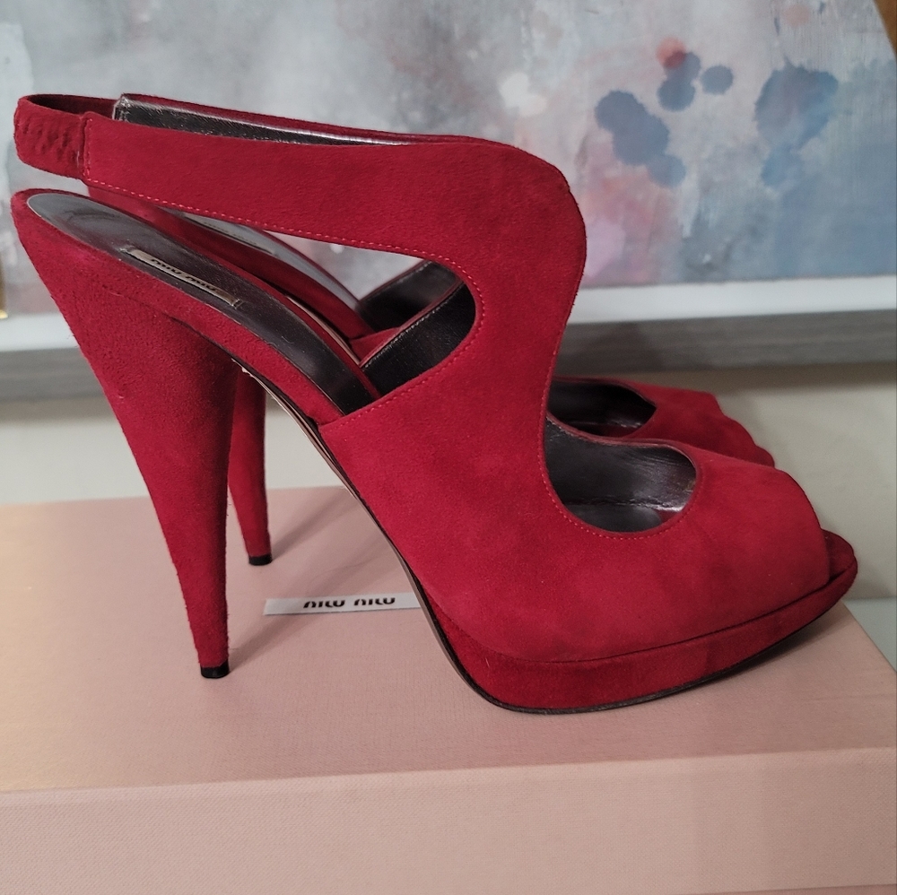 Camoscio Mir Rubino Calzature Donna